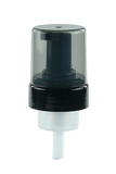 FPT Foamer Pump 43/410 Black 159dt fbog Smooth-Wall with PE wad/gasket 2.0mm OUTSIDE Spring + Overcap BLACKTint