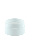 Jar 50mL Lowline Base 56mm WhiteSolid PET 15gm