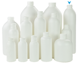 Bottle 1Ltr VP Boston 33/405 White HDPE