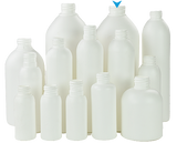 Bottle 1Ltr VP Boston 28/410 White HDPE