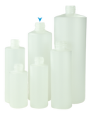 Bottle 500mL Bro Cylinder 28/410 Natural HDPE