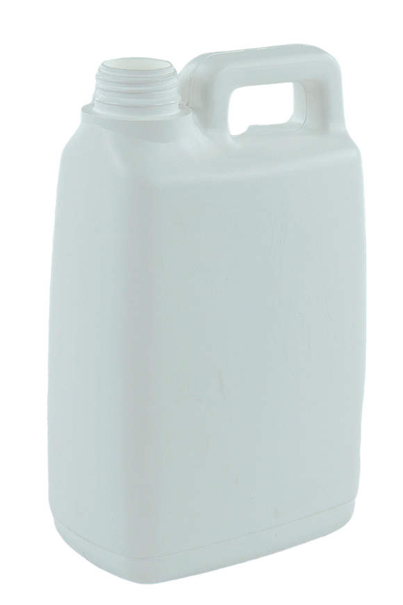 Jerry Can 2Ltr 38/410-TE White HDPE TAMPER-EVIDENT