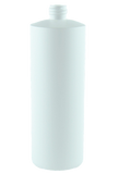 Bottle 1Ltr Bro Cylinder 28/410 White HDPE