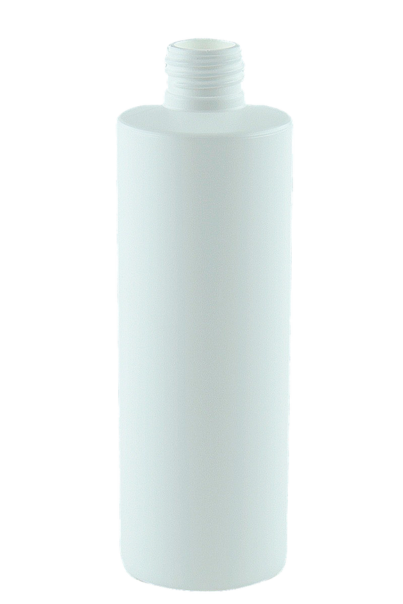 Bottle 250mL Bro Cylinder FLUORINATED Enkase L3 24/410 White HDPE