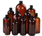 Bottle 200mL LA Squat Boston 24/410 AmberTint PET