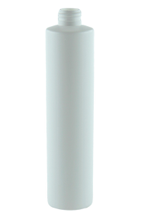 Bottle 300mL VP Pillar 24/410 White HDPE