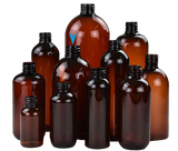 Bottle 500mL LAX Short Boston 28/410 AmberTint PET