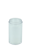 Airless Bottle 15mL Ava Twist Clear Outer + Natural Inner