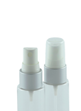 FMZ Fine Mist Spray 20/410 White with Matte-Silver sleeve 240dt fbog + Overcap Clear Domed