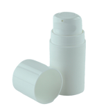 Airless Bottle 15mL Ava Snow White Snap-Neck