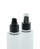 TPZ Treatment Pump 24/410 Black 185dt fbog Smooth-Wall + Overcap Clear Domed