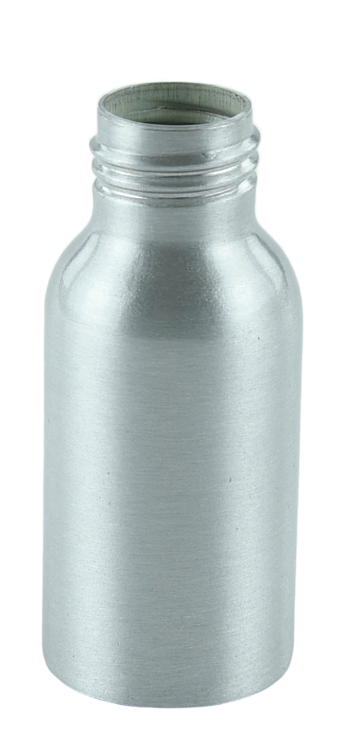 Bottle 50mL Alf Tall Boston 24/410 Silver-Original ALUMINIUM