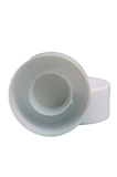 SCSL Screw Cap 48mm 24/410 White Double-Wall + PE Wad