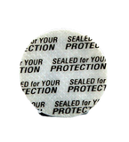 Wad PS22 23.40mm diameter (for 24 neck) pressure sensitive printed