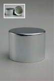SCYX Screw Cap 24/410 White with Shiny-Silver Aluminium Sleeve + PE Wad