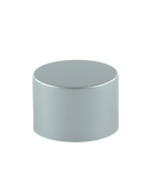 SCYX Screw Cap 24/410 White with Matte-Silver Aluminium Sleeve + PE Wad