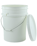 Lid (for 20Ltr Pail) White PP TAMPER-EVIDENT