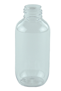 Bottle 100mL LA Squat Boston 24/410 Clear rPET (PCR100%)