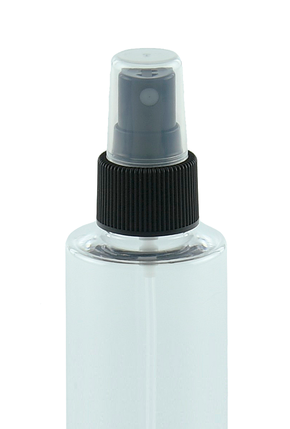 FMZ Fine Mist Spray 24/410 Black 235dt fbog Ribbed-Wall + Overcap Clear Domed