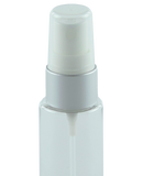 FMZ Fine Mist Spray 20/410 White with Matte-Silver sleeve 240dt fbog + Overcap Clear Domed