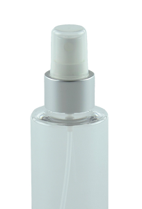 FMZ Fine Mist Spray 24/410 White with Matte-Silver Sleeve 230dt fbog + Overcap Clear Domed