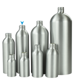 Bottle 250mL Alf Tall Boston 24/410 Silver-Original ALUMINIUM (White Inner Coating)