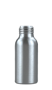 Bottle 50mL Alf Tall Boston 24/410 Silver-Original ALUMINIUM (Gold Inner Coating)
