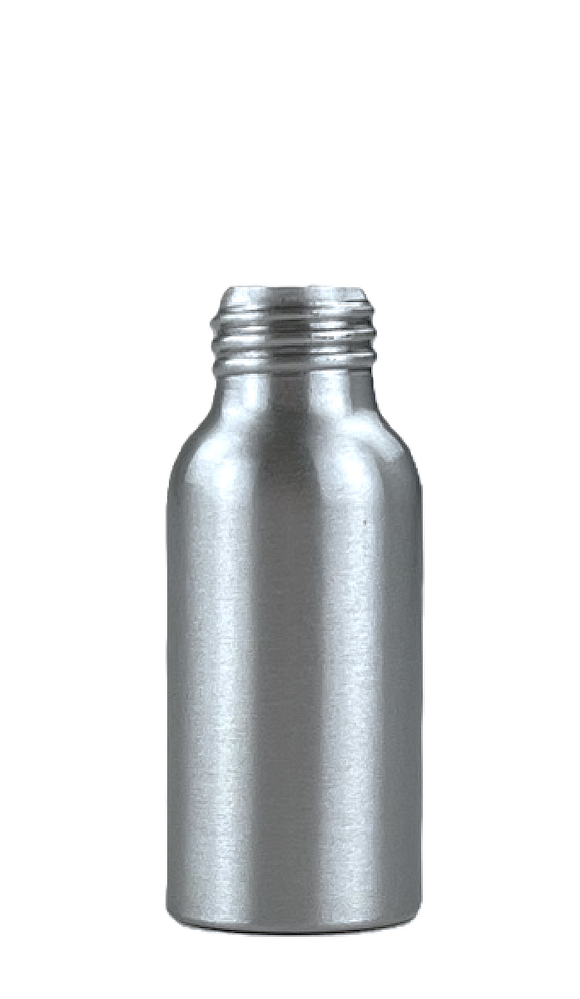 Bottle 50mL Alf Tall Boston 24/410 Silver-Original ALUMINIUM (Gold Inner Coating)