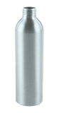 Bottle 250mL Alf Tall Boston 24/410 Silver-Original ALUMINIUM (White Inner Coating)