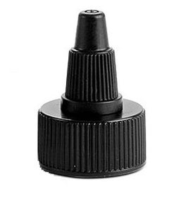 TNYX Twist Nozzle Cap 24/410 Black/Black + PE Wad