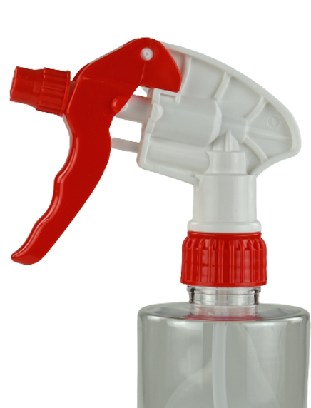 TSTT Trigger Spray REO 28/410 Red/White 245dt fbog Ribbed-Wall