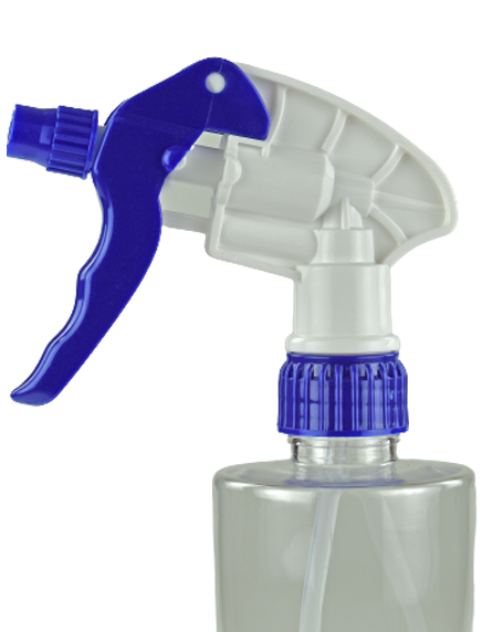 TSTT Trigger Spray REO 28/410 Blue/White 245dt fbog Ribbed-Wall
