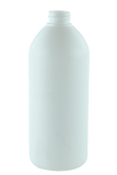 Bottle 1Ltr VP Boston 33/405 White HDPE