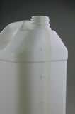 Jerry Can 5Ltr 38/410-TE White HDPE TAMPER-EVIDENT (with View Stripe)