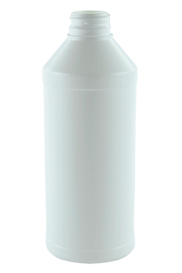 Bottle 1Ltr Oil 38/410-TE White HDPE TAMPER-EVIDENT