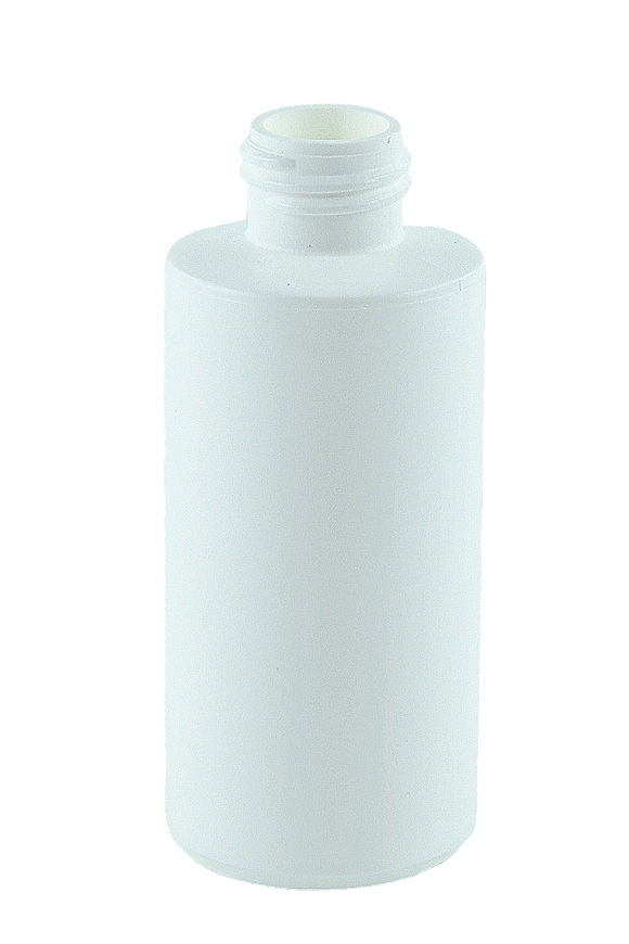 Bottle 100mL Bro Cylinder 24/410 White rHDPE (PCR100%)
