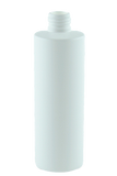 Bottle 250mL Bro Cylinder 24/410 White HDPE