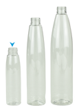 Bottle 100mL Bullet Round 24/410 Clear PET Light-Weight (Squeezy)