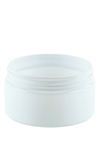 Jar 250mL Lowline Base  89mm White PET