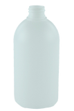 Bottle 500mL VP Squat Boston 28/410 Short-Neck Natural HDPE