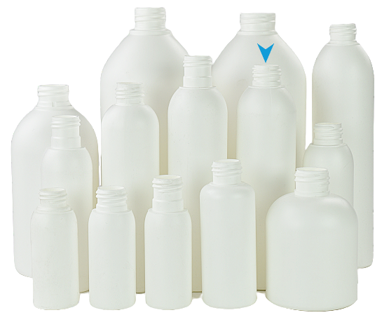 Bottle 250mL VP Boston 24/415 White HDPE – Vision Packaging