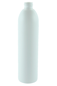 Bottle 375mL VP Boston 24/410 White HDPE