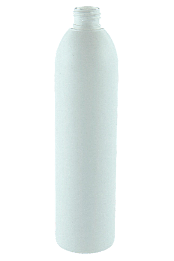 Bottle 375mL VP Boston 24/410 White HDPE