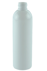 Bottle 250mL LAX Tall Boston 24/410 White rPET (PCR100%)