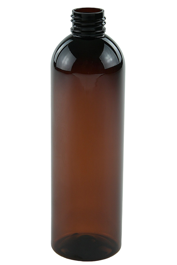 Bottle 250mL LAX Tall Boston 24/410 AmberTint rPET (PCR100%)