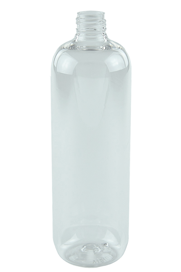 Bottle 500mL LAX Tall Boston 24/410 Clear PET