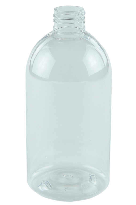Bottle 500mL LAX Short Boston 28/410 Clear PET