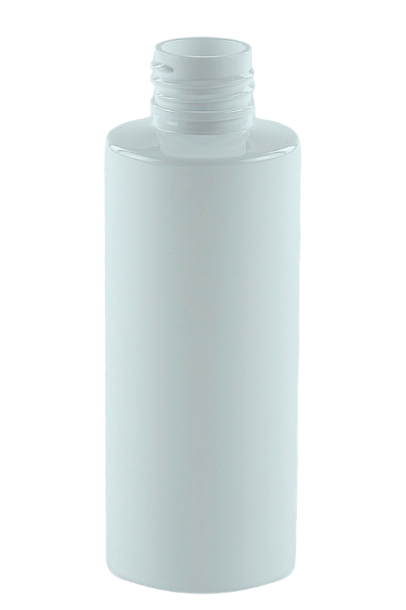 Bottle 125mL VP Cylinder 24/410 White rPET (PCR100%)