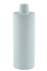 Bottle 250mL VP Cylinder 24/410 WhiteSolid PET