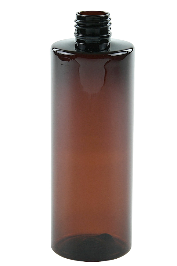 Bottle 250mL VP Cylinder 24/410 AmberTint PET